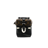 thumbnail camara box in leather black/monogram 2016 - L'UXE LINK