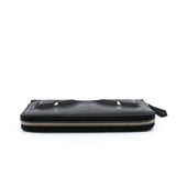 thumbnail zip long wallet leather black monster eyes - L'UXE LINK