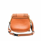 thumbnail hudson shoulder bag small brown ghw - L'UXE LINK