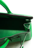 thumbnail birkin 30cm epsom green phw R stamp - L'UXE LINK