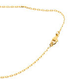 thumbnail mini pop h necklace in lake blue ghw - L'UXE LINK
