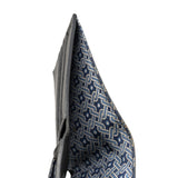 thumbnail compact wallet in leather dark brown - L'UXE LINK