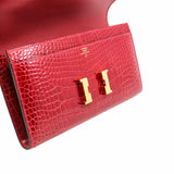 thumbnail constance alligator red ghw A stamp - L'UXE LINK