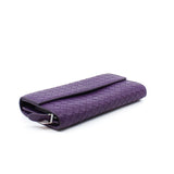 thumbnail wallet weave purple - L'UXE LINK