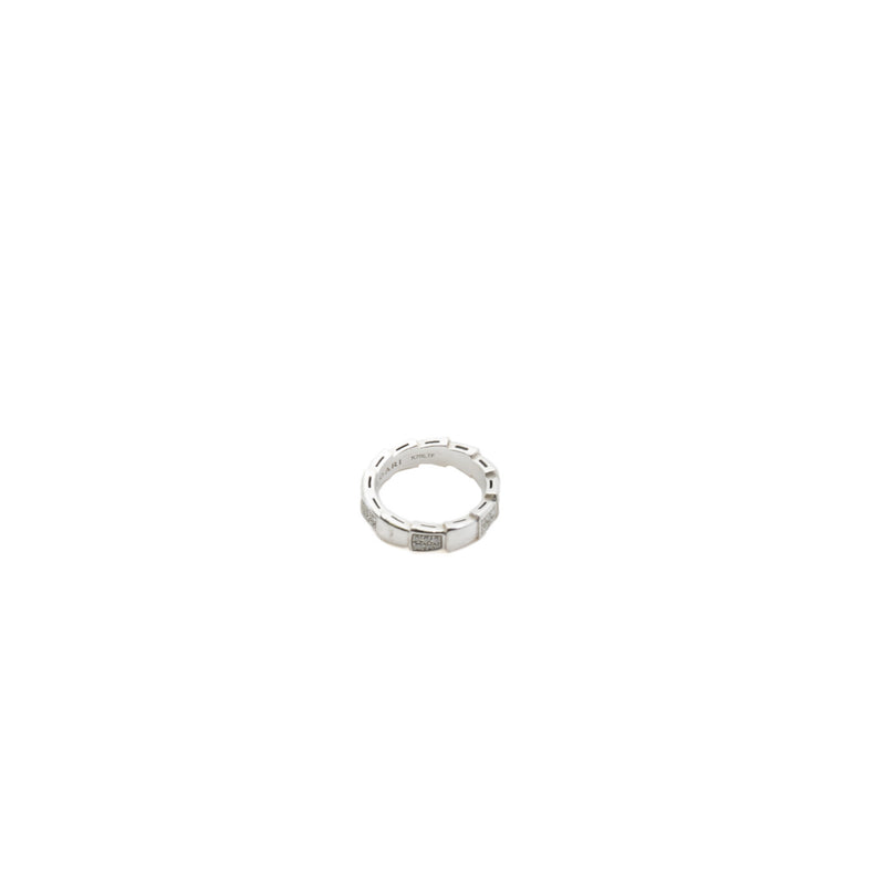 serpenti diamond ring in 18k WG #57 K7RLTF rrp8000+