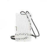thumbnail pvc box bag in white - L'UXE LINK