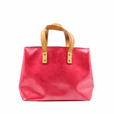 thumbnail Reed  Hand Tote Bag  PM Calfskin Red - L'UXE LINK