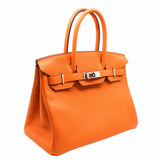 thumbnail birkin 30 i9 orange togo phw C stamp - L'UXE LINK