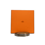 thumbnail pop H belt in epsom etoupe RGHW size