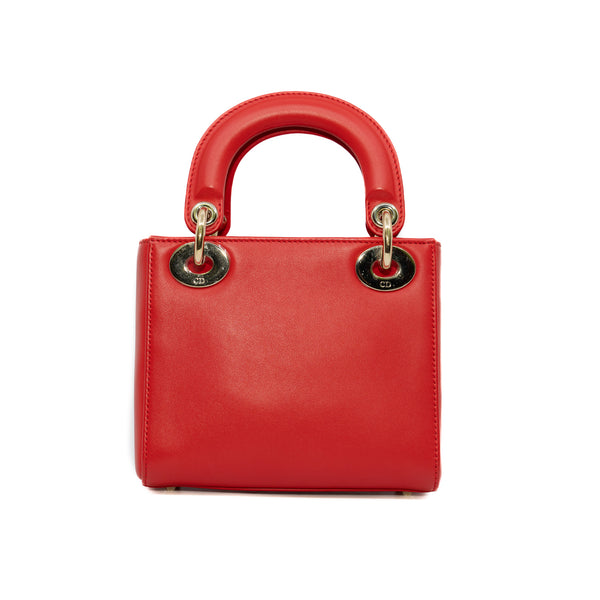 mini dior red color with heart - L'UXE LINK
