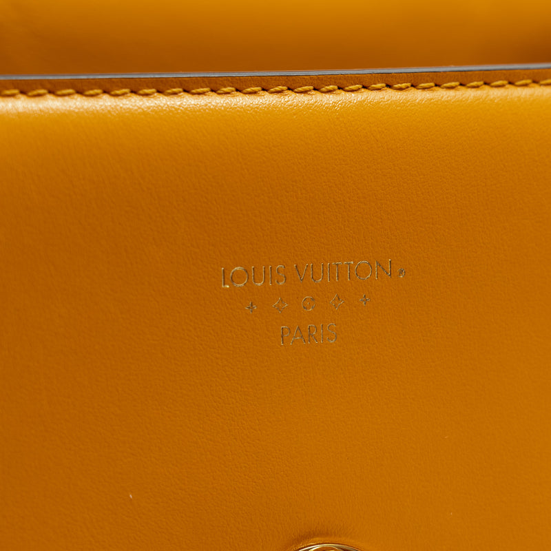 pont 9 with strap in smooth calfskin gold ghw - L'UXE LINK