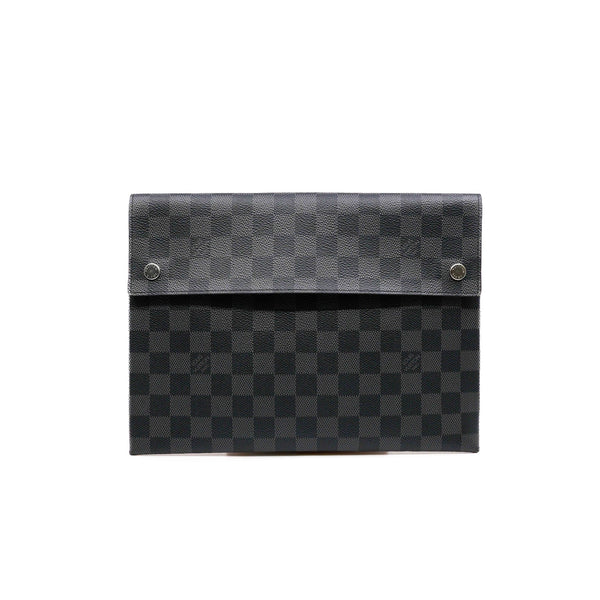Damier black&grey  Canvas Pochette GM
