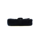 thumbnail GG marmont shoulder bag in black velvet ghw