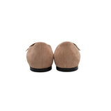 thumbnail ballerines douce suede Nude loafer #37.5