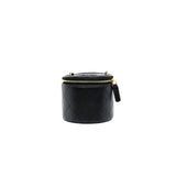 thumbnail cc round vanity case shoulder bag in black lambskin seri3129XXXX