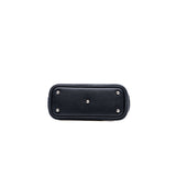 thumbnail mini bolide shark bag charm black/white phw