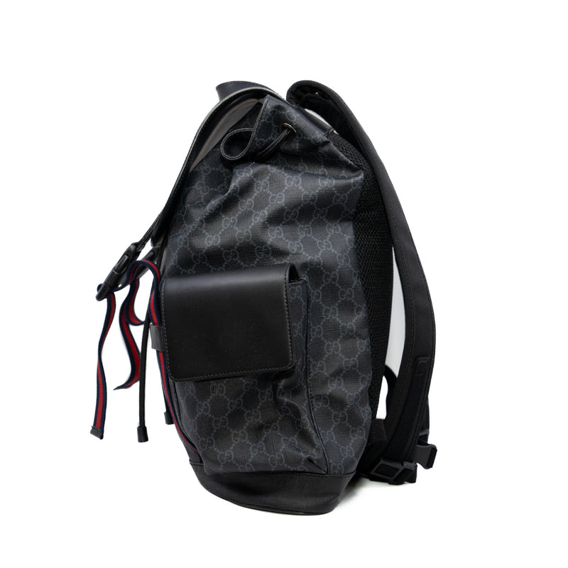 lagre backpack in double G grey