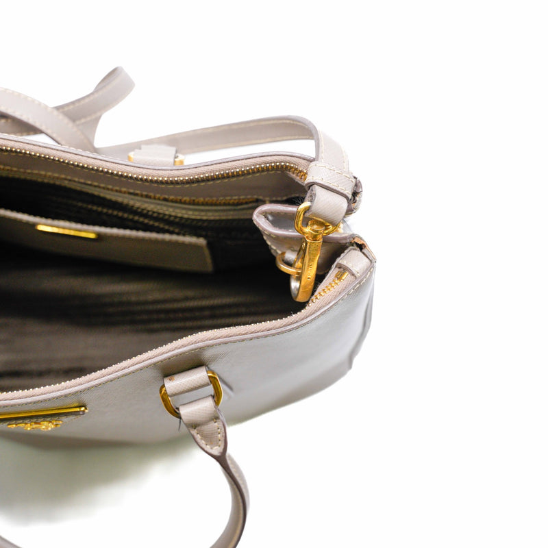 medium handbag grey leather 2013