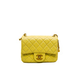 thumbnail mini square cf with gold crush in yellow ghw #3105XXXX