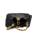 thumbnail small 25 bag in black washed denim #HG33XXXX ghw