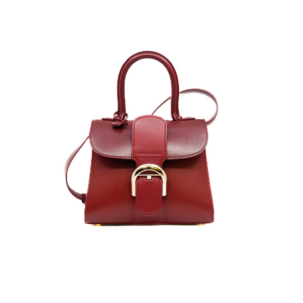 mini brillant red calfskin ghw