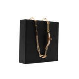 thumbnail kelly half diamond double bracelet/chocker in 18k rg 21AE090424