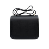 thumbnail constance 24cm in black epsom PHW stamp Y