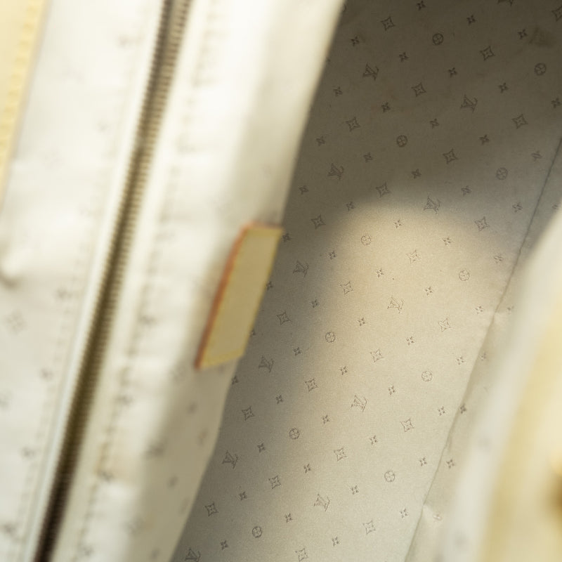 pm suhali l'ingenieux handle tote in leather white ghw 2006