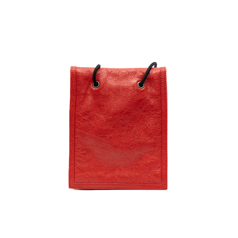 Explorer Small Messenger Bag in red