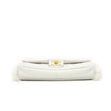 thumbnail medium flap bag light grey fur& calfskin ghw seri26
