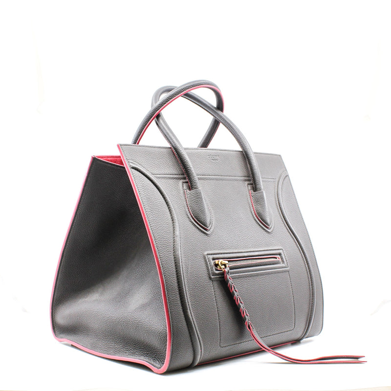 photam medium dark grey and red mix - L'UXE LINK