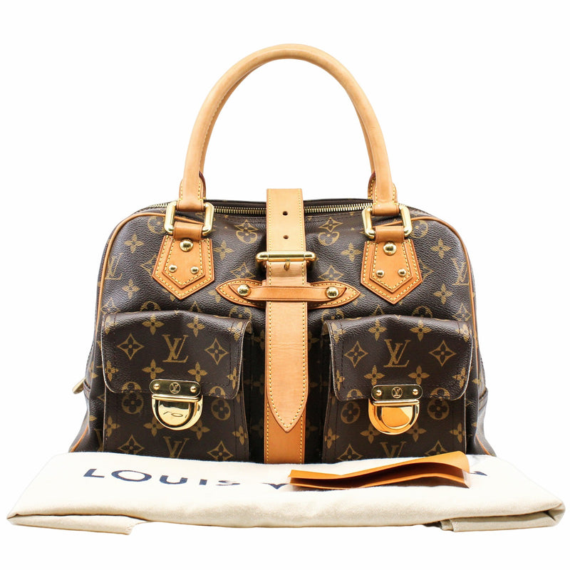 MANHATTAN tote zippy monogram ghw - L'UXE LINK
