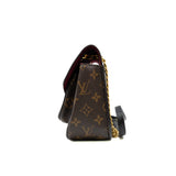thumbnail passy in monogram canvas black/gold hardware