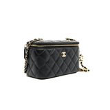 thumbnail 22B Pearl Crush Long Vanity Lambskin Black GHW #X453XXXX