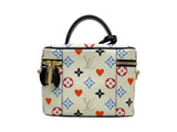 thumbnail Vanity Bag Multicolor In White/Black With Chain GHW 2020 - L'UXE LINK