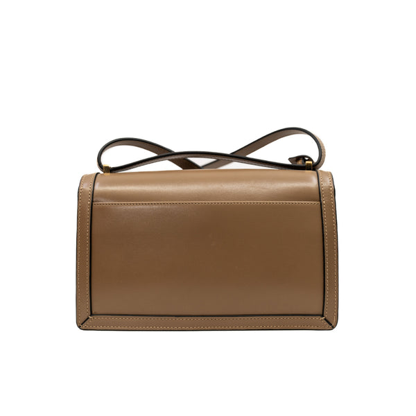 Barcelona medium in calfskin brown ghw - L'UXE LINK