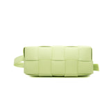 thumbnail cassette belt bag in calfskin light green ghw