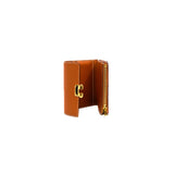 thumbnail Charniere Compact wallet in gold ghw k stamp