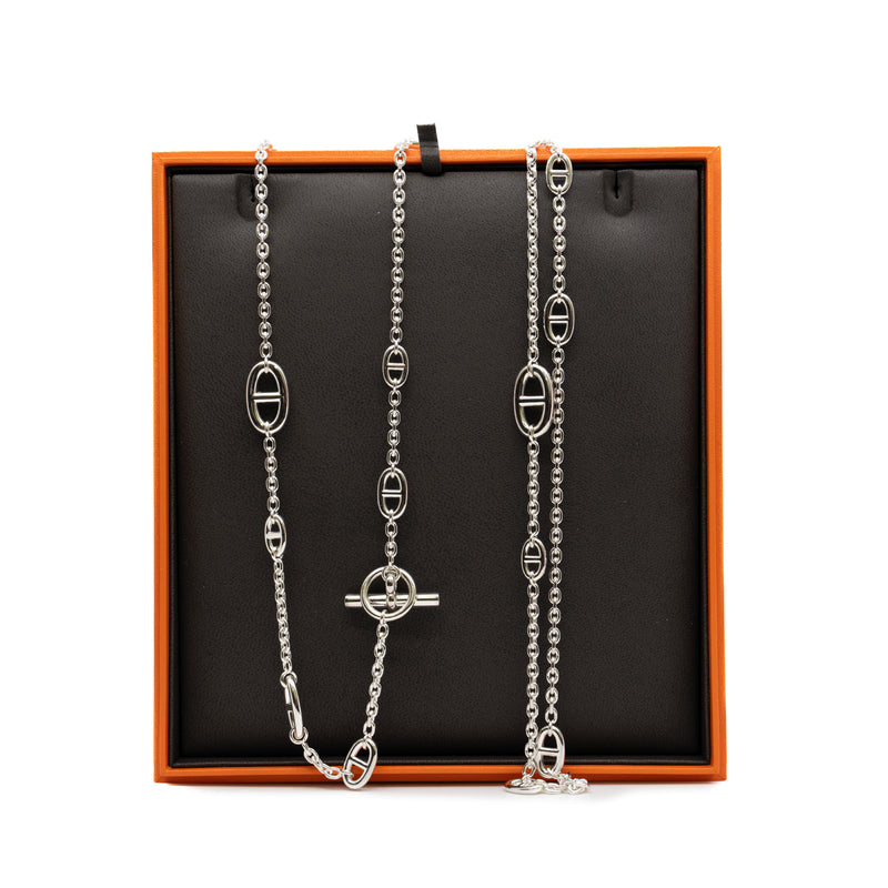 Farandole Sterling Silver Long Necklace 160 - L'UXE LINK