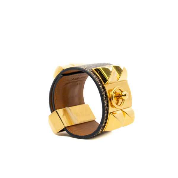 collier de chien bracelet in lizard ghw