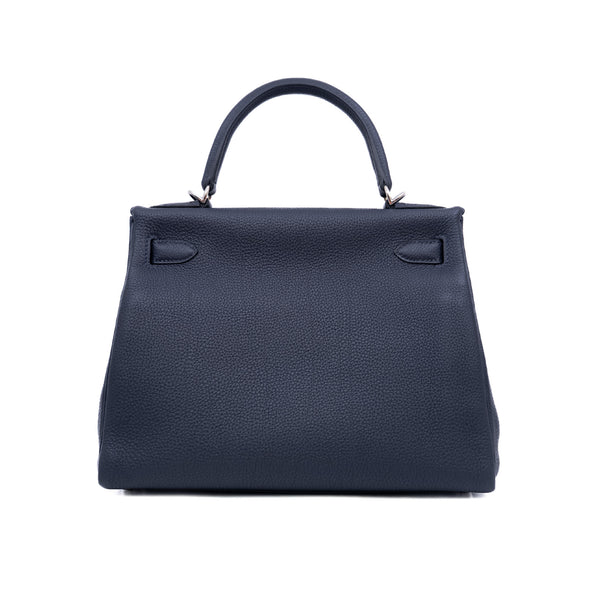 kelly 28 in navy togo phw x stamp
