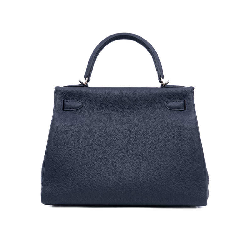 kelly 28 in navy togo phw x stamp