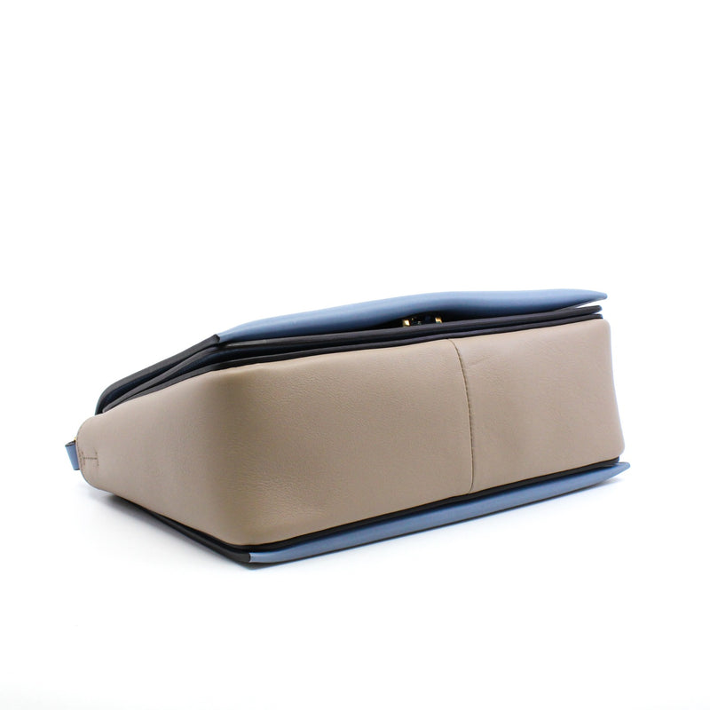 frame light grey and blue