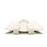 thumbnail medium woody tote in white leather