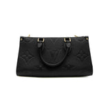thumbnail OnTheGo East West black Monogram Empreinte Leather ghw