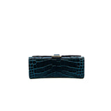 thumbnail XS hourglass in dark green ccd embossed phw