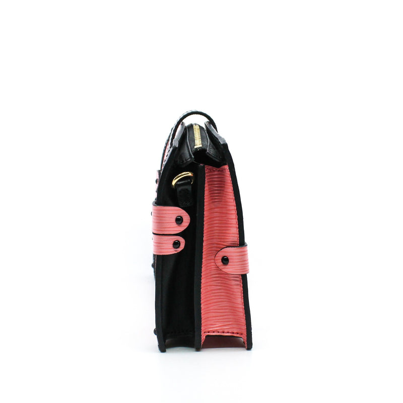 Trunk Clutch Pink Epi Leather Rose Ballerine GHW - L'UXE LINK