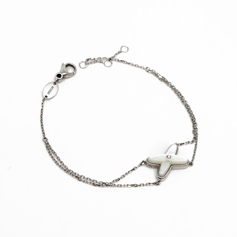 bracelet lien white wg