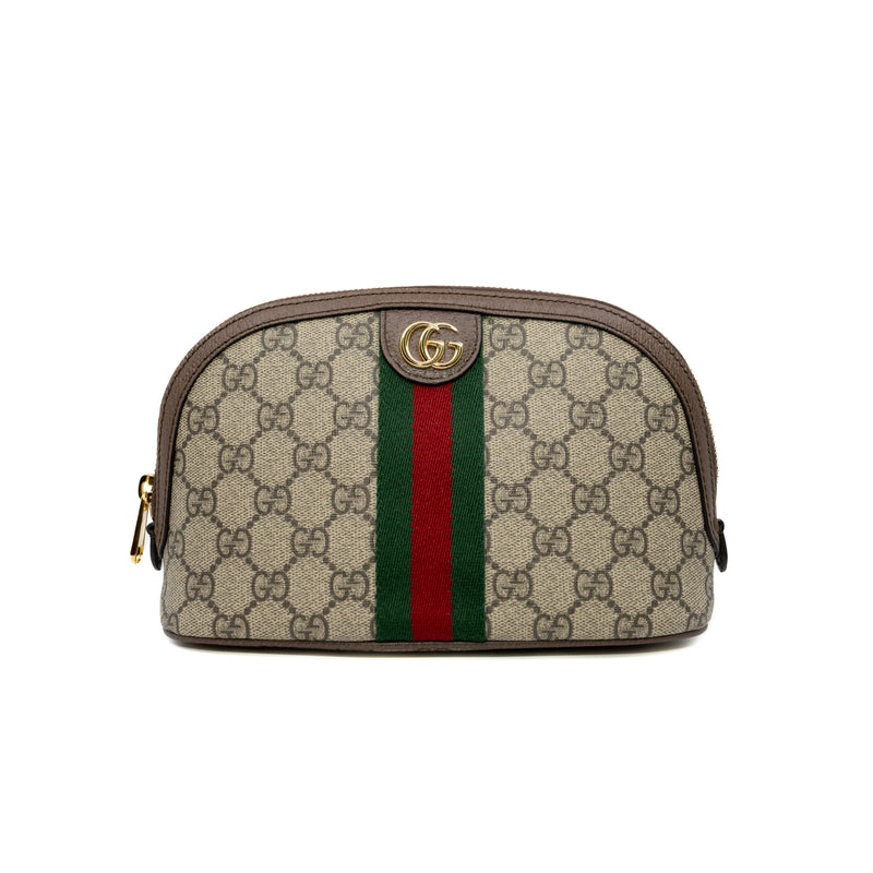Ophidia Large Cosmetic Case In Supreme GG Canvas Ghw - L'UXE LINK