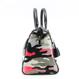 thumbnail Christian Dior x Anselm Reyle Camouflage Canvas Boston Bag PHW - L'UXE LINK